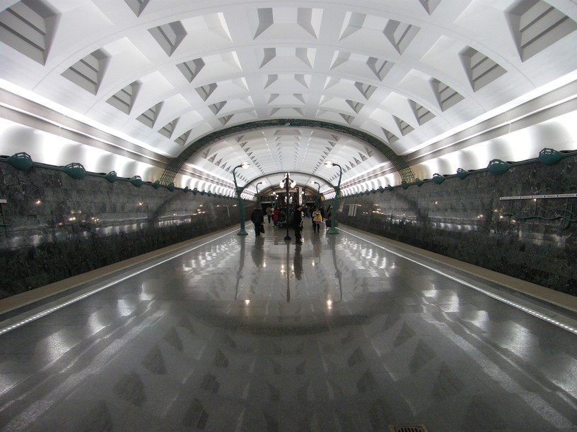 Станция Славянский бульвар, общий вид