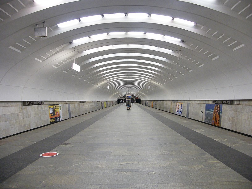 Станция Бабушкинская, общий вид