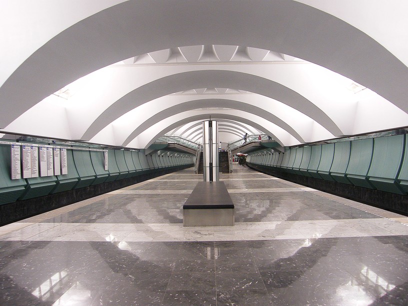 Станция Зябликово, общий вид