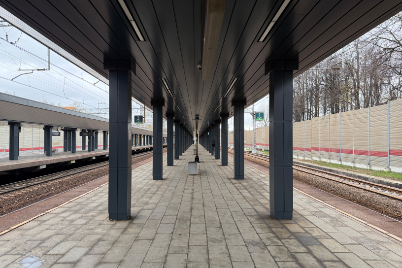 Станция Мещерская, общий вид