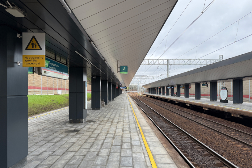 Станция Переделкино, платформа