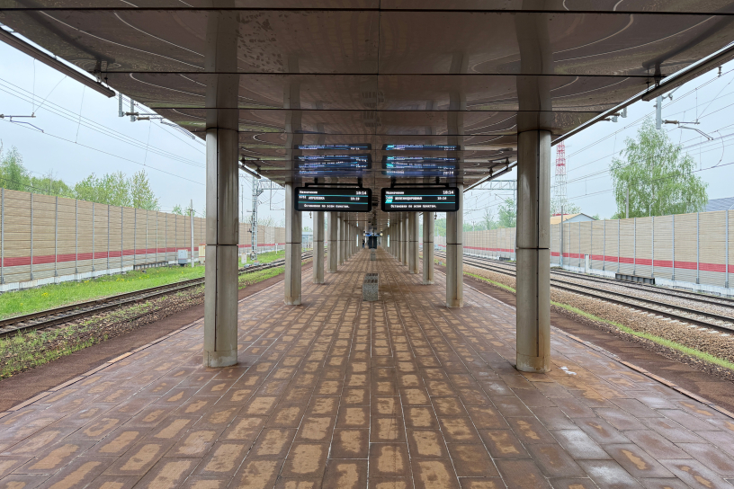 Станция Крёкшино, общий вид