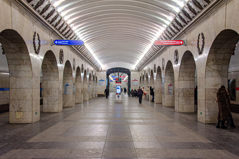 Станция Технологический институт 1, западный зал "Первый"