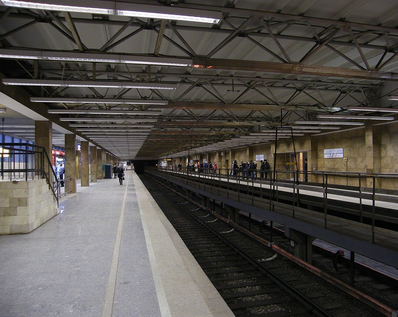 Станция Купчино, платформа