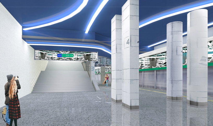 Станция Богатырская, проект