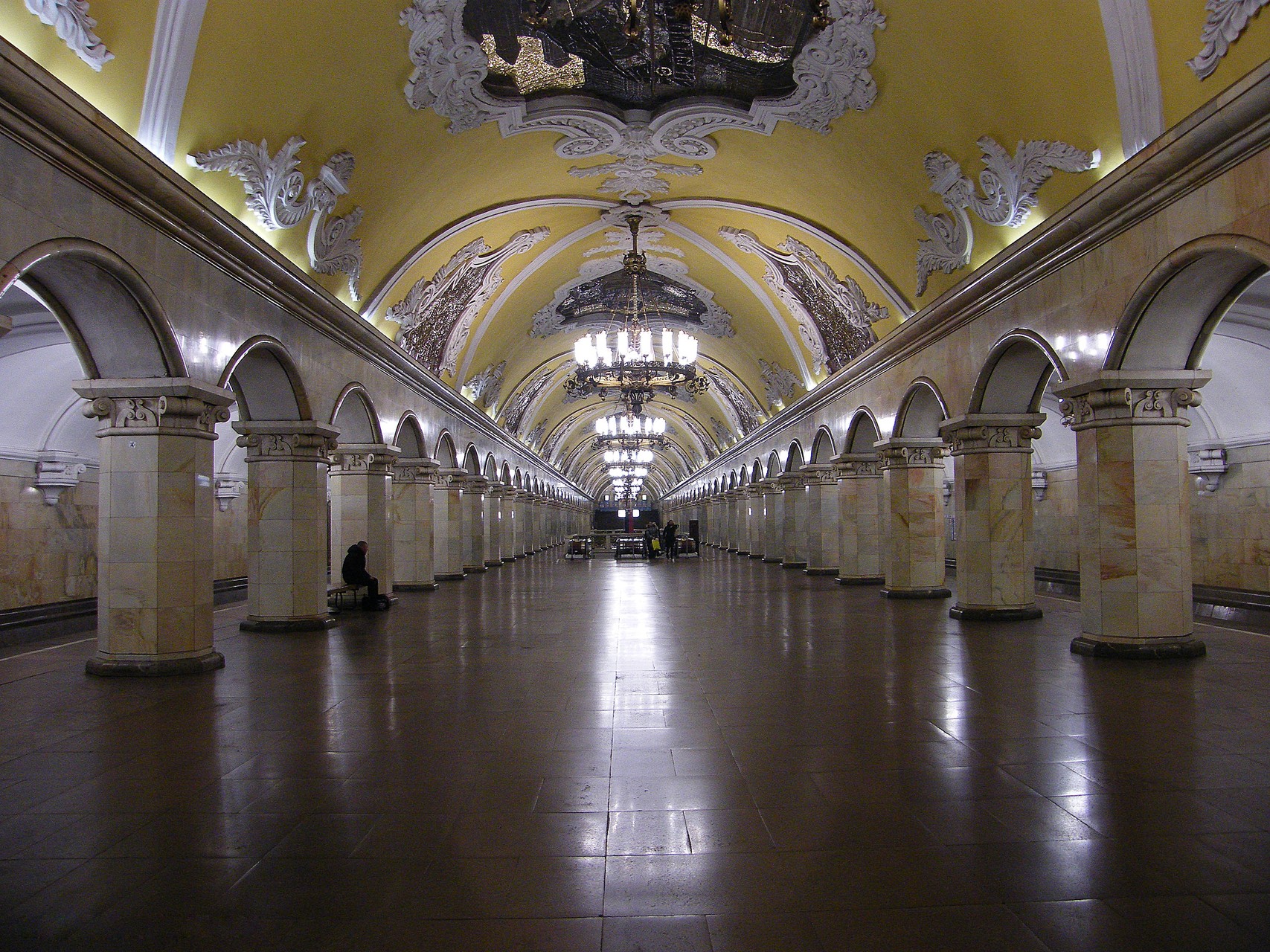 Станция Комсомольская, Московский метрополитен | Метро 2-х столиц