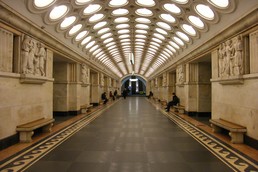 Станция Электрозаводская, центральный неф