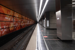 Станция Мичуринский проспект, платформа
