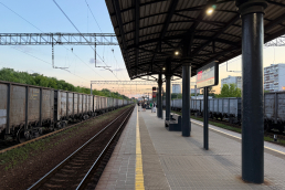 Станция Павшино, платформа