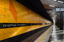 Станция Генерала Тюленева, платформа