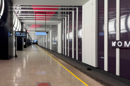 Станция Коммунарка, платформа