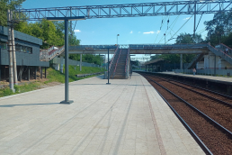 Станция Авиамоторная, восточная платформа