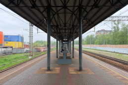 Станция Кучино, общий вид