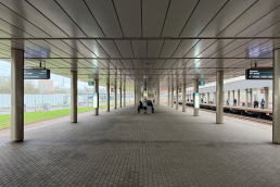 Станция Аминьевская, общий вид