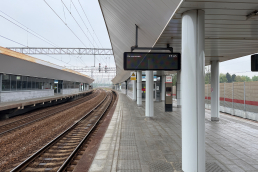 Станция Лесной Городок, платформа